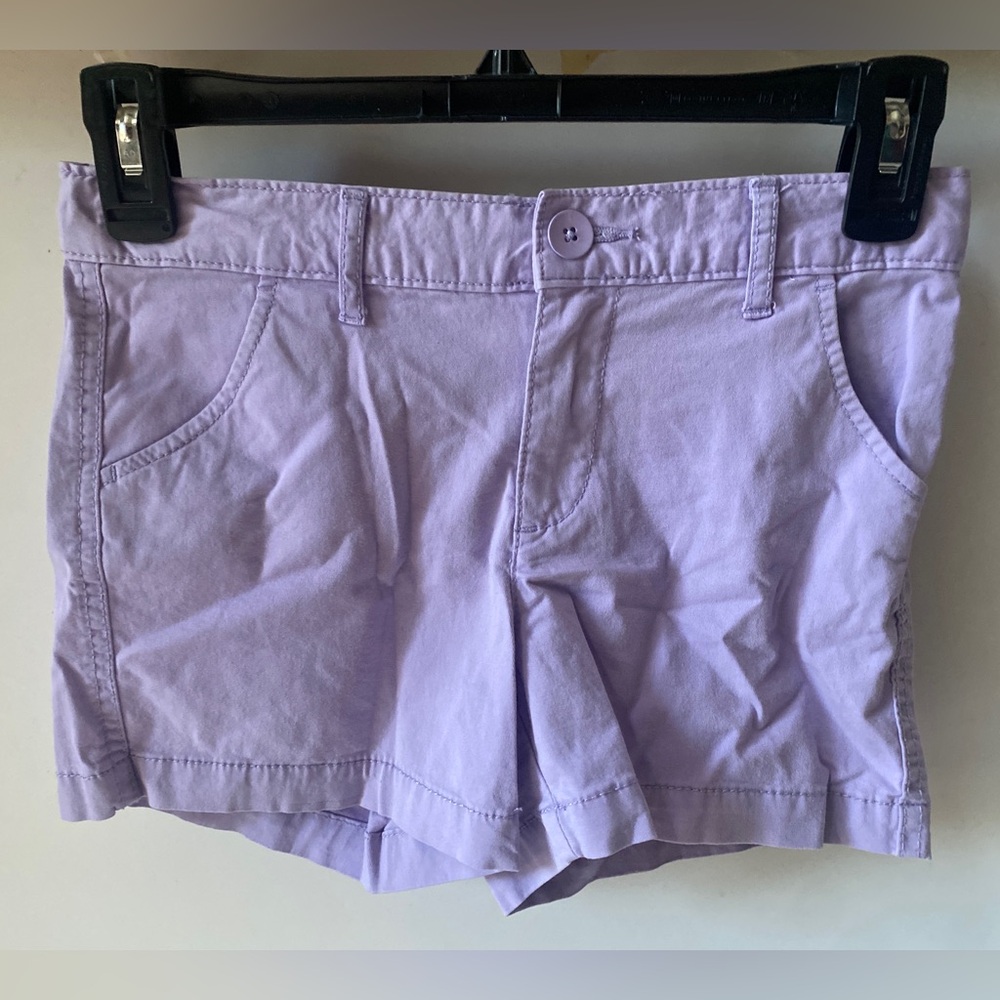 Faded Glory Purple Shorts Kids Size 12